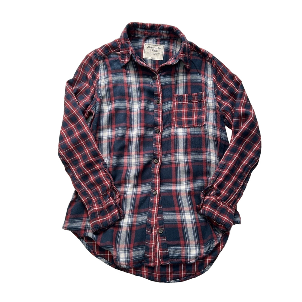 Abercrombie & Fitch Flannel - Size Small